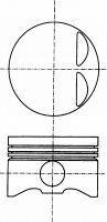 NURAL 8750180040 Поршень
