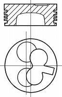 NURAL 8730760020 Поршень