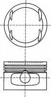 NURAL 8742950030 Поршень