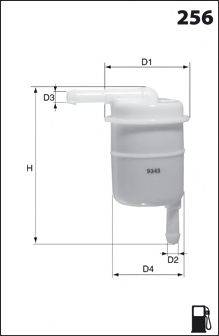 MECAFILTER ELE3578 Паливний фільтр