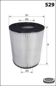 MECAFILTER FA3455 Повітряний фільтр