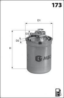 MECAFILTER ELG5465 Паливний фільтр