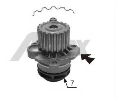 AIRTEX 1774 Водяний насос