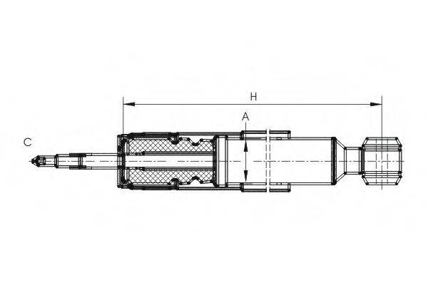 SCT GERMANY Z1151 Амортизатор