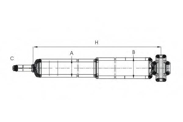 SCT GERMANY Z2096 Амортизатор