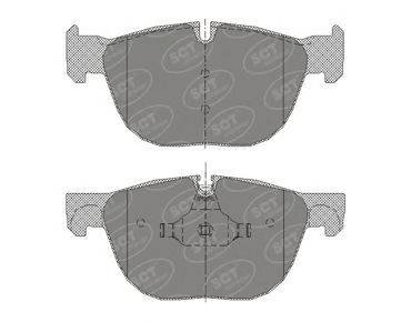 SCT GERMANY SP356PR Комплект гальмівних колодок, дискове гальмо