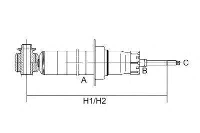 SCT GERMANY Z2033G Амортизатор