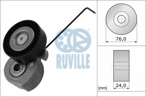 RUVILLE 56549 Натяжна планка, полікліновий ремінь