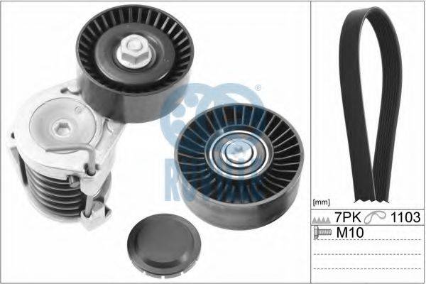 RUVILLE 5507980 Полікліновий ремінний комплект