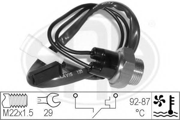 ERA 330484 Датчик, температура охолоджувальної рідини