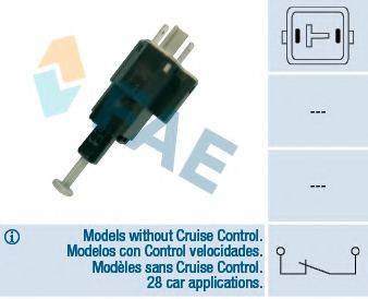 FAE 24505 Вимикач ліхтаря сигналу гальмування