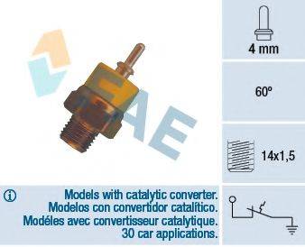 FAE 35880 термовимикач, сигнальна лампа рідини, що охолоджує