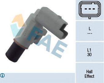 FAE 79150 Датчик частоти обертання, керування двигуном; Датчик, положення розподільного валу