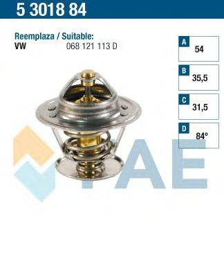 FAE 5301884 Термостат, охолоджуюча рідина