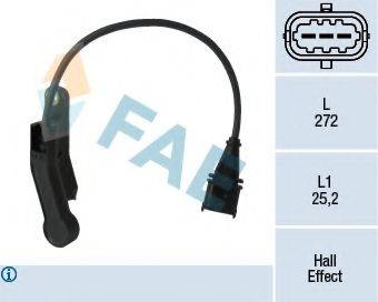 FAE 79138 Датчик, положення розподільного валу