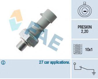 FAE 12445 Датчик тиску масла