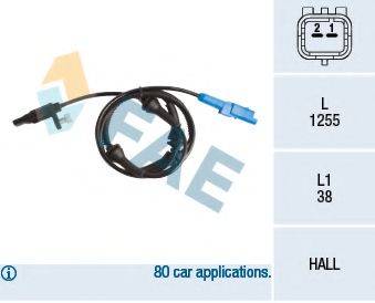 FAE 78235 Датчик, частота обертання колеса