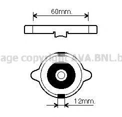 AVA QUALITY COOLING 980015 Кришка, радіатор