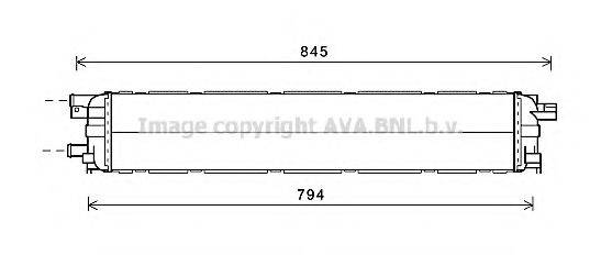 AVA QUALITY COOLING AI2366 Радіатор, охолодження двигуна