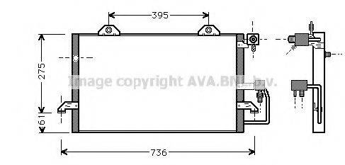 AVA QUALITY COOLING AI5121 Конденсатор, кондиціонер