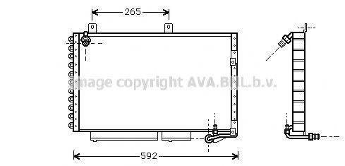 AVA QUALITY COOLING AI5184 Конденсатор, кондиціонер