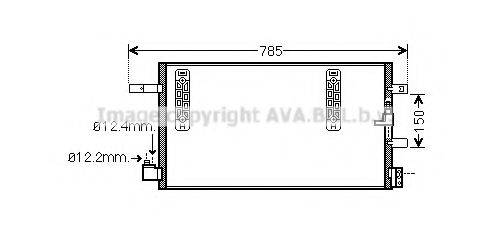 AVA QUALITY COOLING AI5297D Конденсатор, кондиціонер