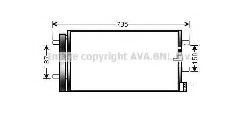 AVA QUALITY COOLING AI5352D Конденсатор, кондиціонер