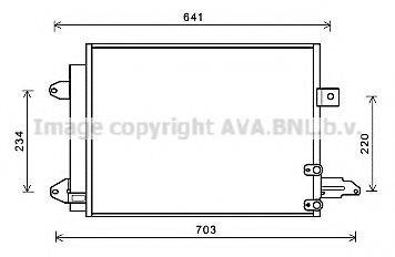 AVA QUALITY COOLING AI5367D Конденсатор, кондиціонер