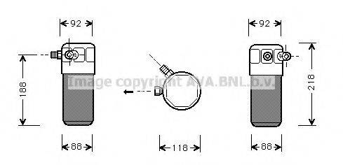 AVA QUALITY COOLING AID153 Осушувач, кондиціонер