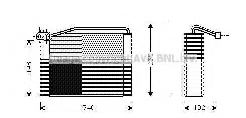 AVA QUALITY COOLING AIV142 Випарник, кондиціонер