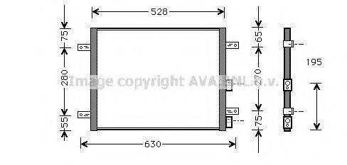 AVA QUALITY COOLING AL5081 Конденсатор, кондиціонер