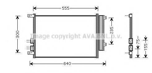 AVA QUALITY COOLING AL5088D Конденсатор, кондиціонер