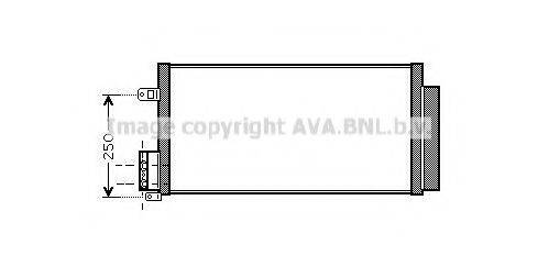 AVA QUALITY COOLING AL5116D Конденсатор, кондиціонер