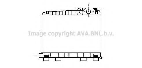 AVA QUALITY COOLING BW2043 Радіатор, охолодження двигуна