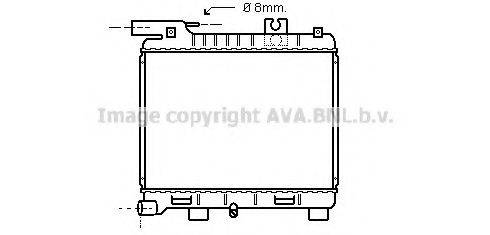 AVA QUALITY COOLING BW2053 Радіатор, охолодження двигуна