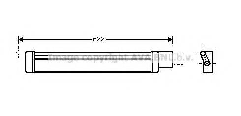 AVA QUALITY COOLING BW3266 масляний радіатор, моторне масло