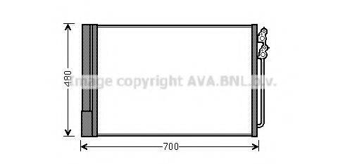 AVA QUALITY COOLING BWA5370D Конденсатор, кондиціонер