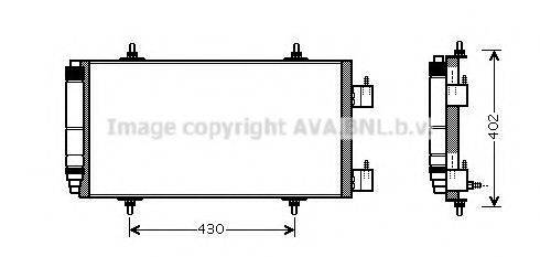 AVA QUALITY COOLING CN5226D Конденсатор, кондиціонер