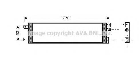 AVA QUALITY COOLING CR5025 Конденсатор, кондиціонер