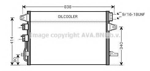 AVA QUALITY COOLING CR5088 Конденсатор, кондиціонер