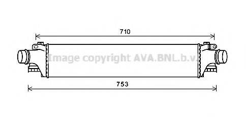 AVA QUALITY COOLING CT4061 Інтеркулер