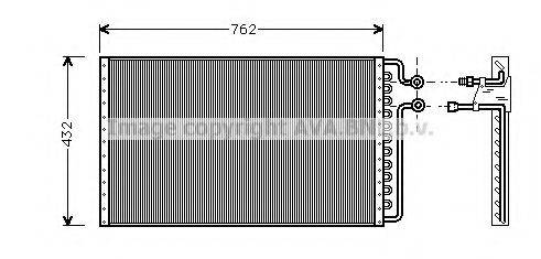 AVA QUALITY COOLING CT5016 Конденсатор, кондиціонер