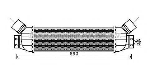 AVA QUALITY COOLING DW4092 Інтеркулер