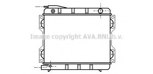 AVA QUALITY COOLING FD2042 Радіатор, охолодження двигуна