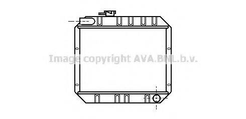 AVA QUALITY COOLING FD2043 Радіатор, охолодження двигуна