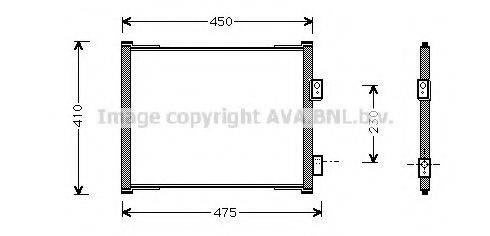 AVA QUALITY COOLING FD5262 Конденсатор, кондиціонер