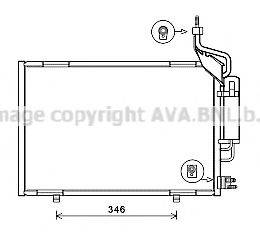 AVA QUALITY COOLING FD5597D Конденсатор, кондиціонер