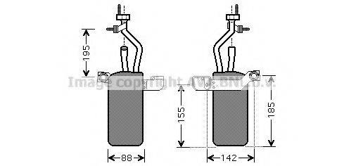 AVA QUALITY COOLING FDD389 Осушувач, кондиціонер