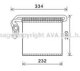 AVA QUALITY COOLING FDV460 Випарник, кондиціонер