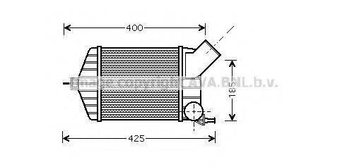 AVA QUALITY COOLING FT4274 Інтеркулер